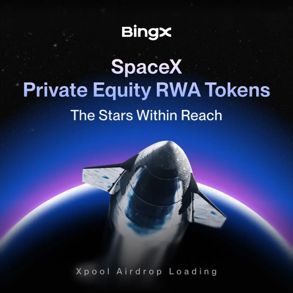 BingX Pre-IPO Zone SpaceX RWA token airdrop and futures trading