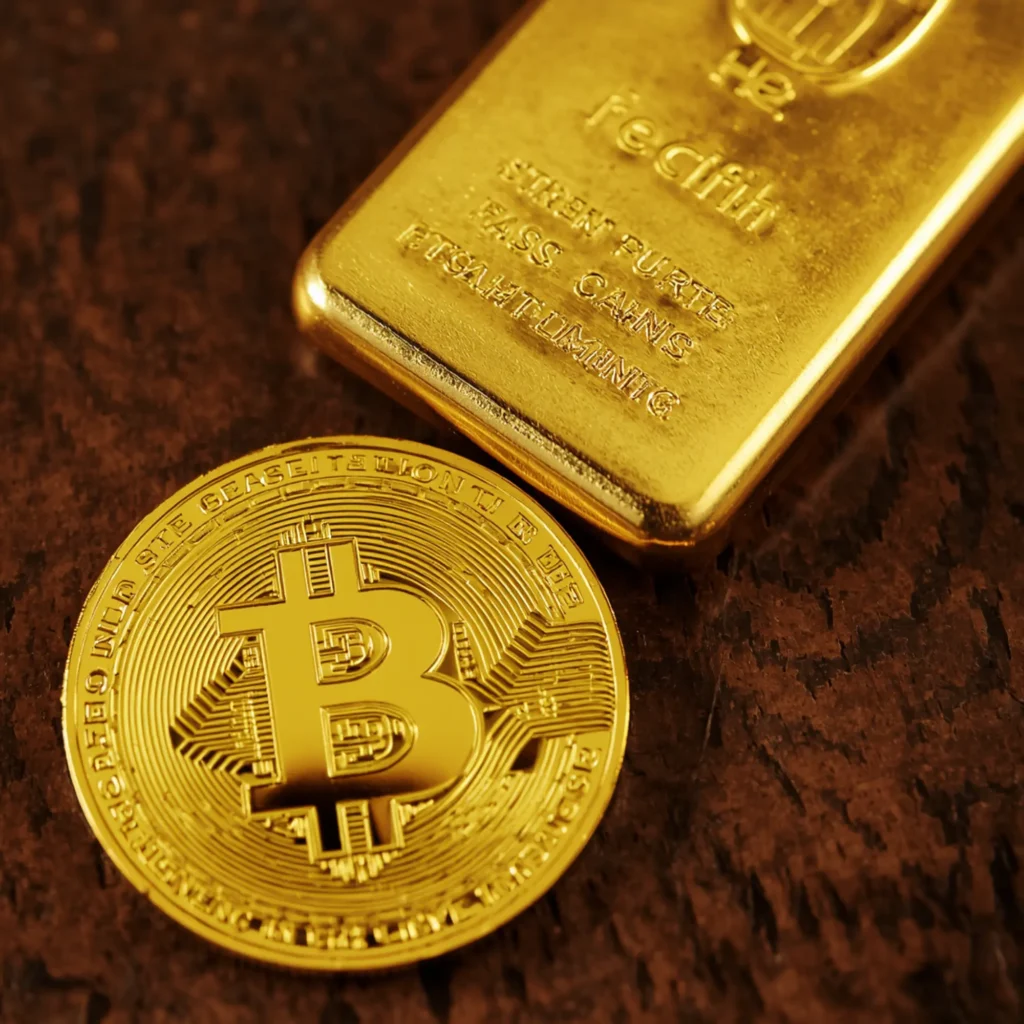 Bitcoin versus gold safe haven comparison during 2026 Iran war oil crisis