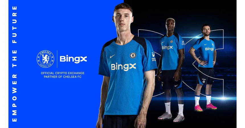 BingX Chelsea FC official training wear partner 2024 — is BingX a scam or legitimate