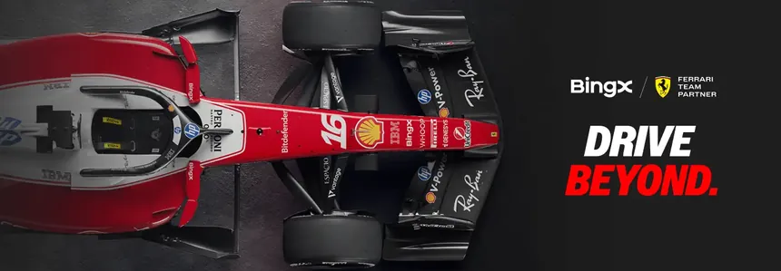 BingX Scuderia Ferrari HP crypto exchange partnership 2026 — proof BingX is not a scam